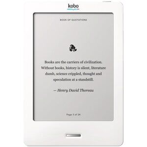 Kobo eReader 6 inch touch screen with  Wi-Fi